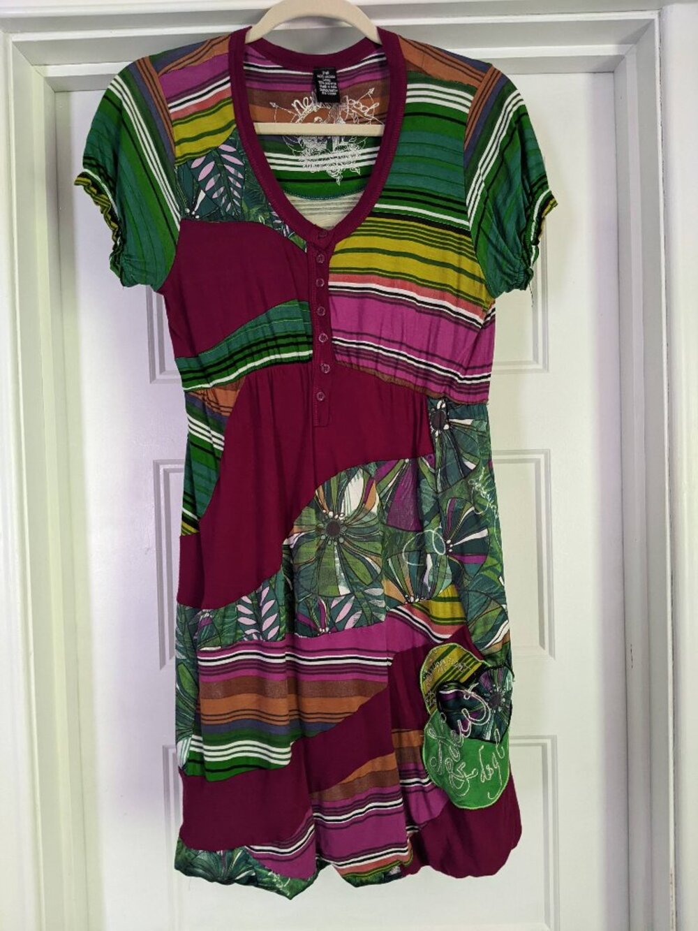 Fun & Colourful Desigual Dress, Sz L
